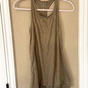 Gold Athleta top